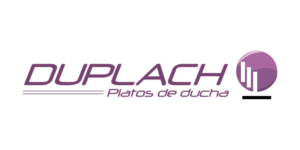 Logotipo de Duplach, proveedor de muebles de baño de Grupo AJF