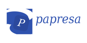 Logotipo de Papresa, proveedor de materiales de construcción de Grupo AJF